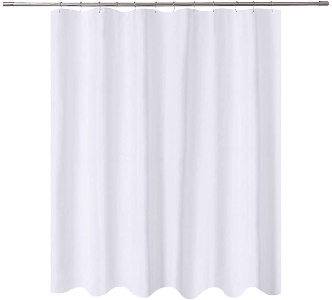 Short Fabric Shower Curtain Liner, Short Shower Curtain Liner Clawfoot Tub