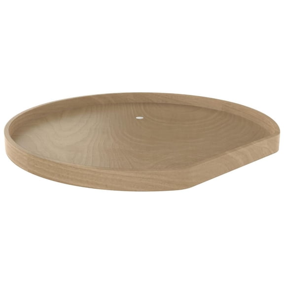 Rev-A-Shelf LD-4BW-201-32SBS-1 Lazy Daisy Banded Wood Single 1 Tier 32" D-Shaped Lazy