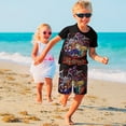 thumbnail image 5 of Kids Yu-Gi-Oh Short Sleeve T-Shirt And Shorts Outfit Set Athletic Mesh Shorts Set for Boys, 5 of 7