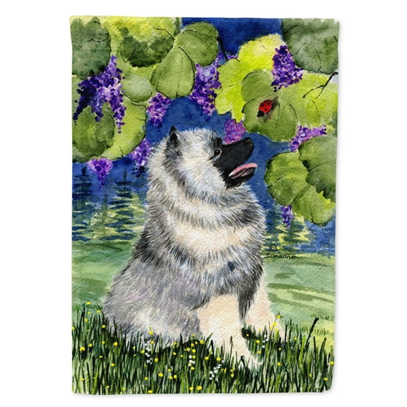 Caroline's Treasures SS8249-FLAG-PARENT Keeshond Flag, , multicolor