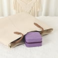 thumbnail image 5 of Unique Bargains Portable Velvet Jewelry Storage Box Purple, 5 of 7