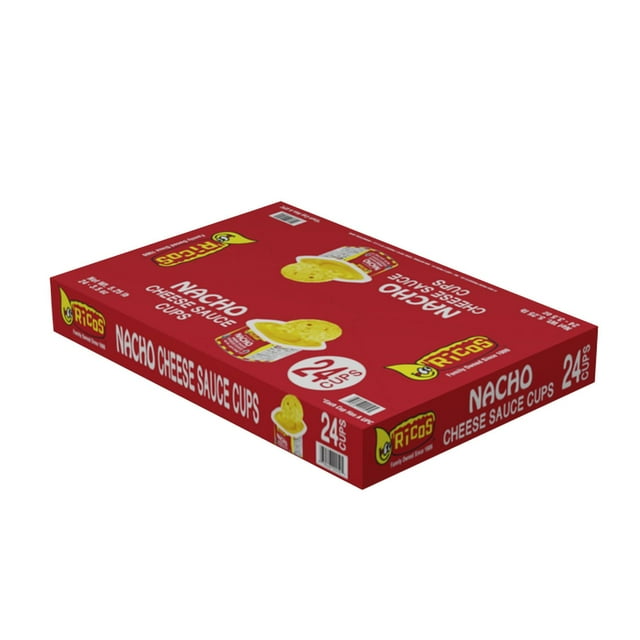 Ricos Single-Serve Nacho Cheese Sauce Dipping Cups, 3.5 oz., 24 pk.