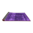 thumbnail image 2 of Ahgly Company Indoor Square Oriental Purple Industrial Area Rugs, 8' Square, 2 of 4
