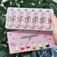 thumbnail image 2 of make up 6pcs Lipstick Set Flower Jelly Crystal Clear Long Lasting Lips Color Change Pink lip gloss Cosmetics, 2 of 4