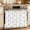 Blue Yellow White, variant on Skiing Oven Skirt Curtain 32"Wx24"L,Waterproof Ruffled Stove Cover Skirt with 8 Ribbon Ties,Winter Snow Ski Sports Cartoon Boys Girls Skier Decorative Oven Door Curtains for Kitchen Cabinet Storage