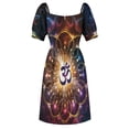 thumbnail image 6 of The higher power of Om - sacred geometry Sleeveless Dress summer dresses ladies 2024 evening dresses luxury 2024, 6 of 7