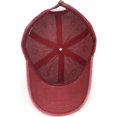 thumbnail image 3 of XL/XXL Washed Used Look Cap Big Head Vintage Baseball Cap Pigment, 3 of 5