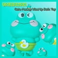 thumbnail image 5 of Baby bath water toy - Frog Wind Up Bath Toys for Toddlers 1-3 3-5, Floating Pool Toys, Water Table Accessories, Baby Shower Games, 5 of 5
