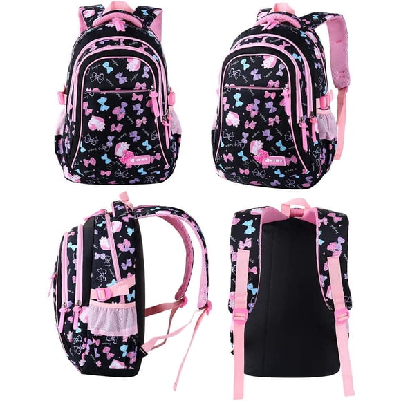 School bag girls school backpack school bag backpack children daypack 3 parts set for school and free time