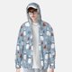 thumbnail image 2 of Balery winter Scarf beer Sudadera ligera de manga larga con capucha y protección solar UPF 50+ para hombre y mujer, ideal para pesca y running-XX-Large, 2 of 7