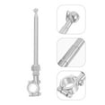 thumbnail image 4 of Miangastore Antenne Télescopique Réglable en Acier Inoxydable pour Support de Mât de Drapeau de Moto Support de Drapeau pour Vélos Tout-Terrain et de Rue, 4 of 9