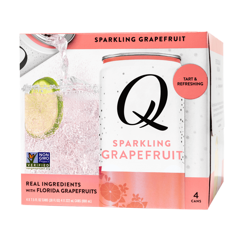 Q Grapefruit 7.5 oz, 24 pack