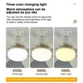 thumbnail image 6 of Fan lamp,Fan Remote Kids Room Led Fan Ideal Bedroom Buzhi Modern Fan Remote Dimmable Room Bedroom Fan Bedroom And Room Futuristic Fan Dimmable Remote Color Dimmable Remote Led, 6 of 7