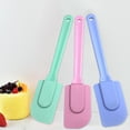 thumbnail image 1 of Neinkie Scraper Spatula Set Heat Resistant Kitchen Cooking Utensils Food Grade Silicone Baking Spatulas One Piece Design Spoon Non-Stick Spatula, 1 of 7