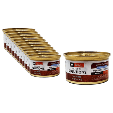 Simply Nourish Urinary Tract health Fish Pate Wet Cat Food 3oz, Pack of 12