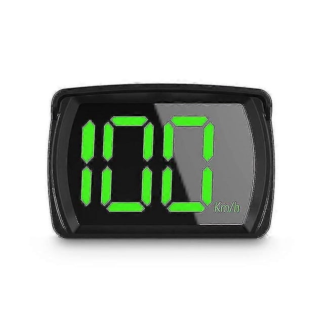 El último velocímetro digital GPS HUD, Plug and Play, para todo tipo de vehículos, con fuente grande, en kilómetros por hora y millas por hora, accesorios para coche p202411261200