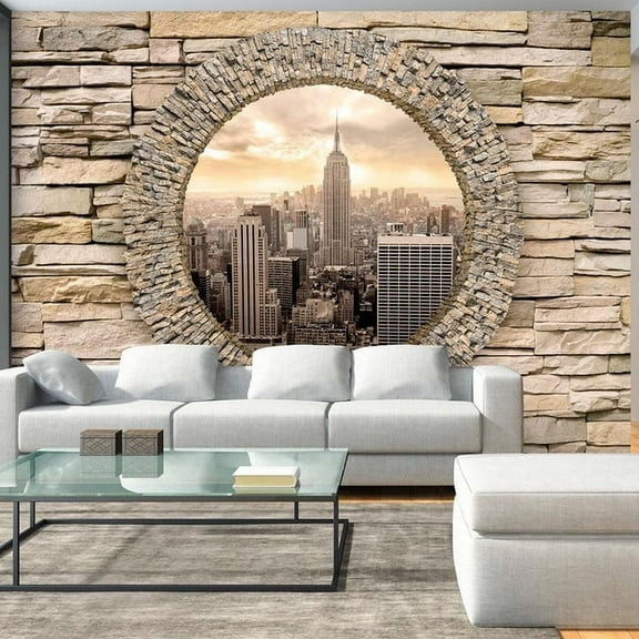 Tiptophomedecor New York Wallpaper Wall Mural - Hidden City