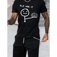 thumbnail image 1 of Camiseta Hombre Pearl GraphicSummer Shirt Casual Short Sleeve Round Neck Top Novelty T-Shirt Tee For Adult, Men, Women, Teen, Teenager, Adolescent, YouthFather's Day, Mother's Day, New Year, Spring, 1 of 6