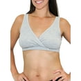 thumbnail image 2 of Loving Moments By Leading Lady Maternity To Nursing Cotton Sleep Bra, Style L316, 2 of 3