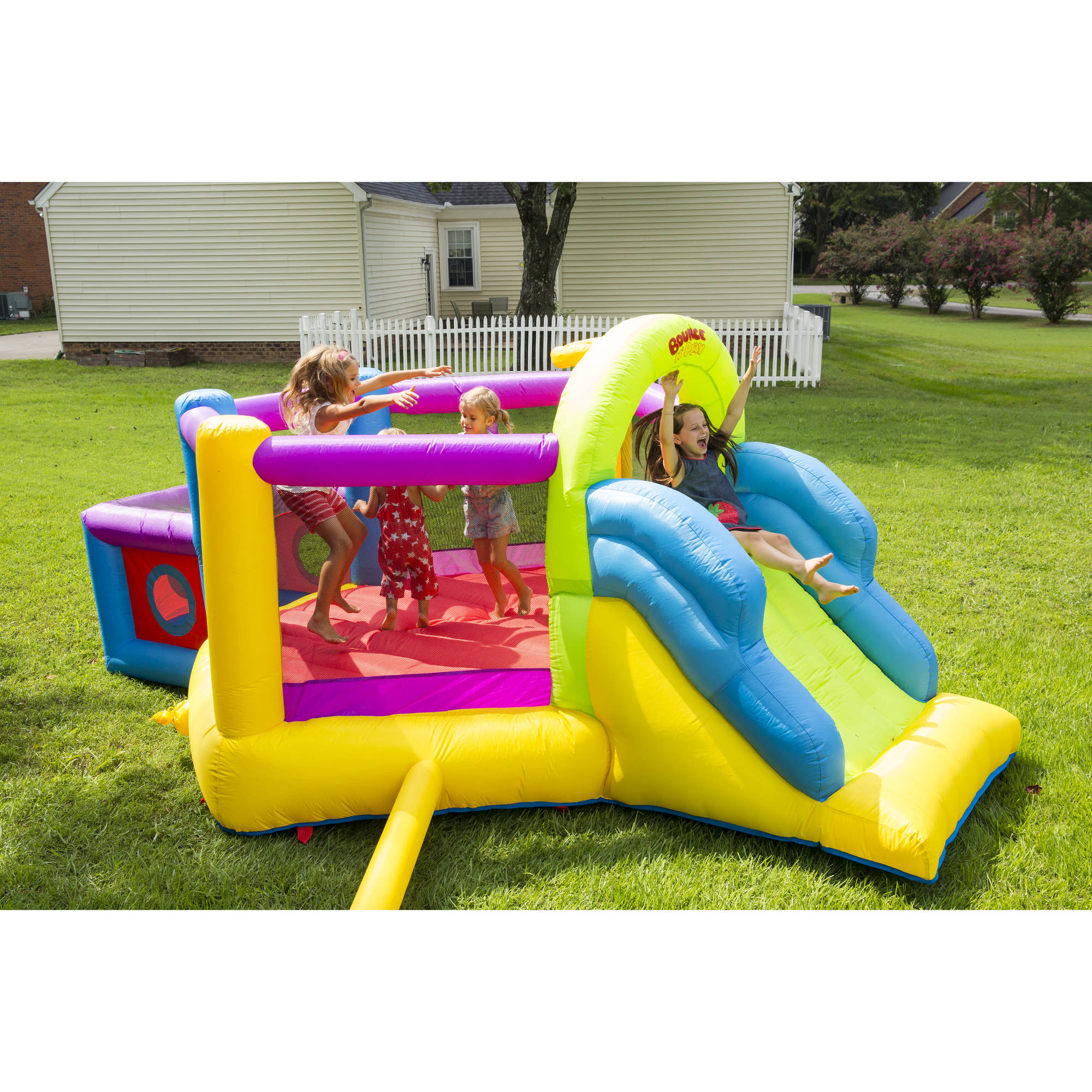 Magic Time Fort N Sport Inflatable Bounce House and Slide - image 2 of 6