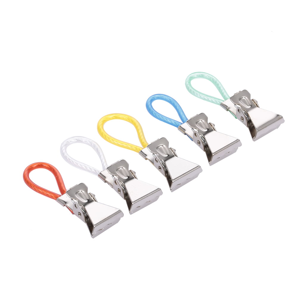 5 pcs Tea Towel Hanging Clips,Clip on Hooks Loops Hand Towel Hangers for Home Kitchen Bathroom Cupboards