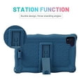 thumbnail image 3 of Dteck Case for Samsung Galaxy Tab A 8.0-inch SM-T290 T295 (2019 Released),Shockproof Silicone Rubber Soft Back Shell Kickstand Lightweight Cover without Screen Protector,Darkblue, 3 of 5