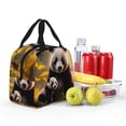 thumbnail image 4 of Pofeuu Forest Panda Print Lunch Bag Lunch Box Large Capacity Insulated Lunch Bag for Adult, Leakproof Reusable Lunch Tote Bags for Work, 4 of 5