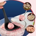 thumbnail image 5 of 2PCS Meatball Maker Tool, Non Stick Meatball Scoop Ball Maker Silicon Meatballs Fish Ball Spoon with Comfortable Handles, Manual Meatball Press Spoon Meatball Making Tools for Kitchen (Red), 5 of 7