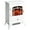 White, variant on Resenkos Fireplace Stove, Electric Fireplace Heater with Realistic LED Flames and Logs, White