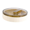 thumbnail image 1 of Caja de dulces con tapa transparente Bandejas para servir Caja de almacenamiento multifuncional de 5 rejillas para Blanco, 1 of 9