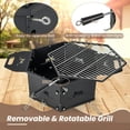 thumbnail image 7 of Spaco Portable Charcoal Grill Stove Rotatable with Foldable Body and Legs with Handles, Camp Stove for Outdoor Cooking, 7 of 7