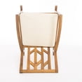 thumbnail image 3 of Tayla Outdoor Wood Rocking Chair, Cream, 3 of 7