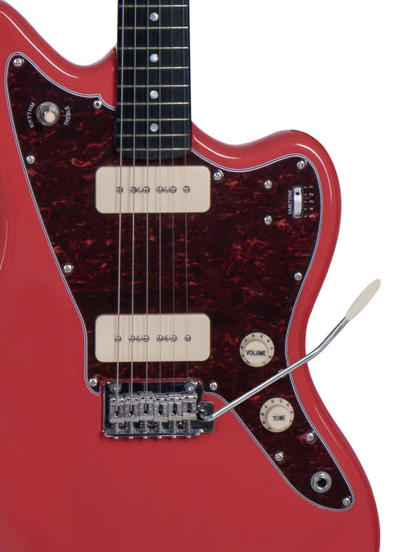 TAGIMA TW 61 FR-DF/TT Fiesta Red Finish Electric Guitar