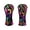 Toucan & Pineapple Jungle Design, variant on Golf Head Covers for Woods and Driver Waterproof Leather Golf Club Head Covers for Women Men Golf Driver Fairway Wood Headcover White Parrot & Flower Pattern