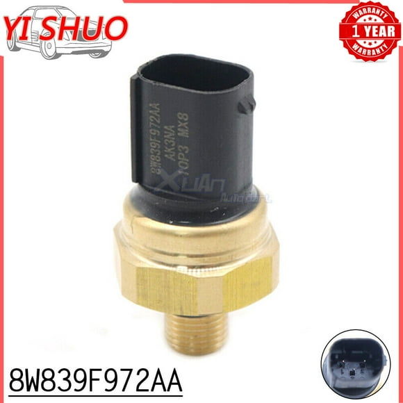 Fuel Rail Pressure Sensor 8W83-9F972-AA for Ford Edge 2012-2016 2.0L