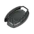 thumbnail image 3 of TPU Car Remote Flip Key Fob Cover Shell Protector Decoration for Mercedes-Benz S500 2013-2016 Carbon Fiber Pattern, 3 of 5