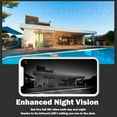 Outdoor IP Camera 1080P HD Home Security Protection WiFi Battery Solar