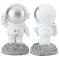 thumbnail image 4 of Non-toxic Smoothly Lines Astronaut Figure, Spaceman Statue, for Home Office, 4 of 7