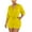 Yellow, variant on Women's Party Jumpsuit V Neck Short Sleeve Tie Front Romper Sexy One Piece for Club