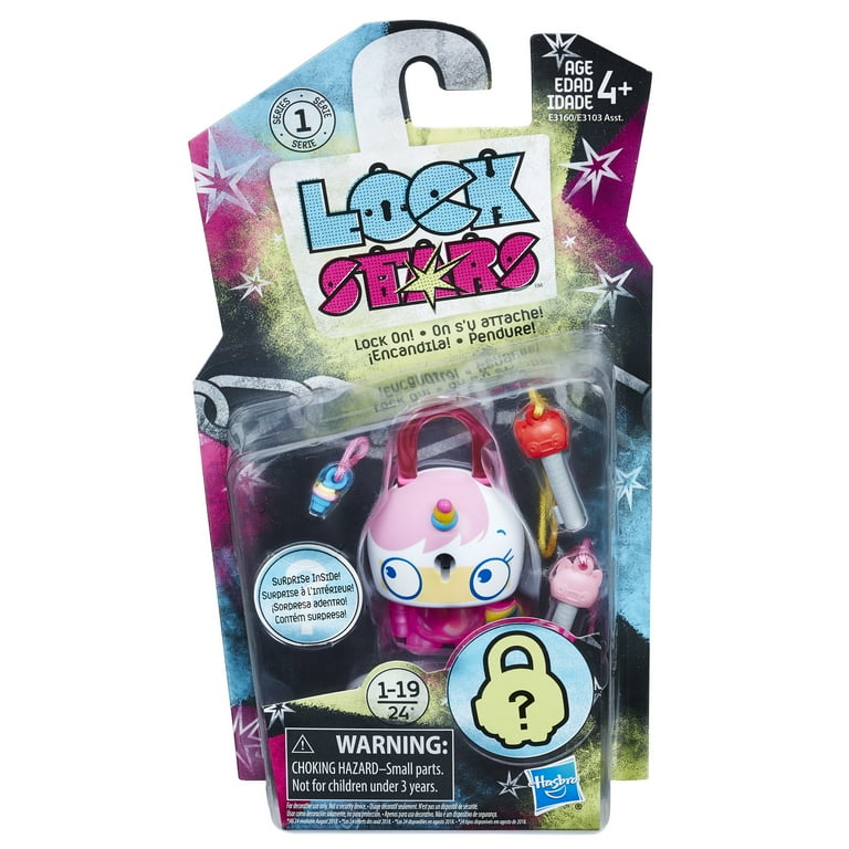 Lock Stars Basic Assortment Pink Cat-Unicorn -- Series 1
