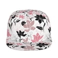 thumbnail image 2 of Balery Baseball Cap Flat Bill Hats for Men Adjustable Size for Running Workouts and Outdoor Activities All Seasons Dad Hat(Lilies Flowers ), 2 of 9