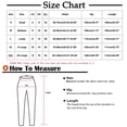 thumbnail image 3 of XIAfhje Linen Pants Women Wide Leg Linen Pants For Women Summer Casual Cotton Linen Printing Pants With Pocket Trousers High Waisted Cargo Pants Wide Leg Pants, 3 of 4