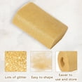 thumbnail image 5 of 50 Yards 6 Inch Gold Tulle Fabric Roll Sparkle Sheer Netting Cloth by The Yard Soft Breathable Mesh Polyester Spool Fabrics, 5 of 7