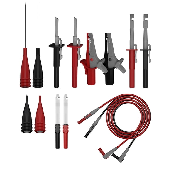 RUISINERY JT0090 Digital Multimeter Testing set with Cable Probes & Accessories Suitable for Voltages Current & Resistance Testing