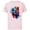 Soft Pink, variant on Marvel Spider-Man: Across the Spider-Verse Three Spiders - Short Sleeve Cotton T-Shirt for Adults - Customized-Black