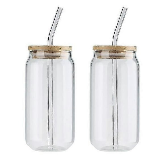 drinking glasses Jar cup Cold drink Milk glass straw