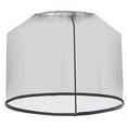 thumbnail image 1 of Outsunny Outdoor Patio 7.5ft Umbrella Table Screen Mosquito Bug Net, Garden Large Umbrella Cover Netting with Zippered Door, Black (Mosquito Netting ONLY), 1 of 10