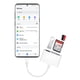 thumbnail image 5 of Lector de tarjetas SD MujuDoler USB-C 3 en 1 para iPhone 15 iPad Mac, 5 of 8