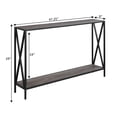thumbnail image 3 of Pemberly Row Table Console Gris, 3 of 4