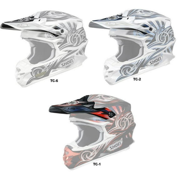 Shoei Sleek Visor for VFX-W Illusion Helmet - TC-2